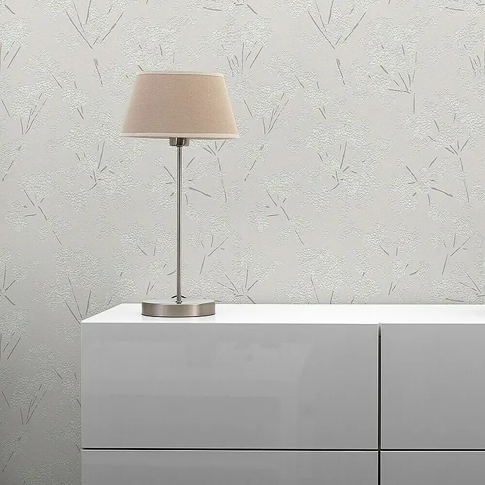 Tadessi Vliestapete M1-No.11082 - Grau, Floral, 10,05 x 0,53 m