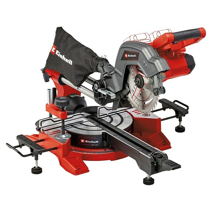 Einhell Akku-Kapp- & Gehrungssäge TE-SM 36/8 L Li-Solo (Ohne Akku, Durchmesser Sägeblatt: 216 mm, 36 V, 3 000 U/min) | BAUHAUS