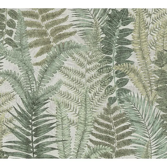 Tadessi Vliestapete M1-No.10956 - Grün, Floral, 10,05 x 0,53 m