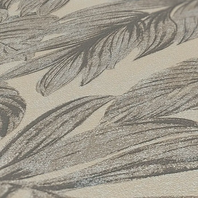Tadessi Vliestapete M1-No.11054 - Grau, Floral, 10,05 x 0,53 m