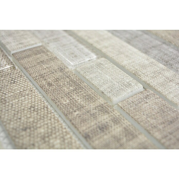 Mozaik pločica (30 x 30 cm, Beige, Mat)