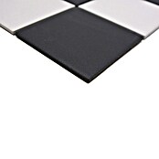 Mozaik pločica Quadrat RAT 148  (29,8 x 29,8 cm, Crno-bijele boje, Mat) | BAUHAUS