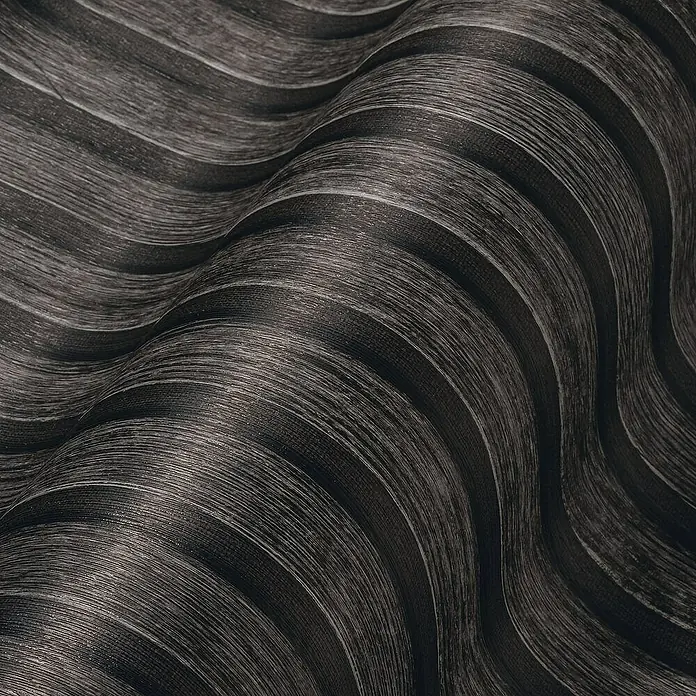 Tadessi Vliestapete M1-No.3915 - Schwarz, Holzoptik, 10,05 x 0,53 m