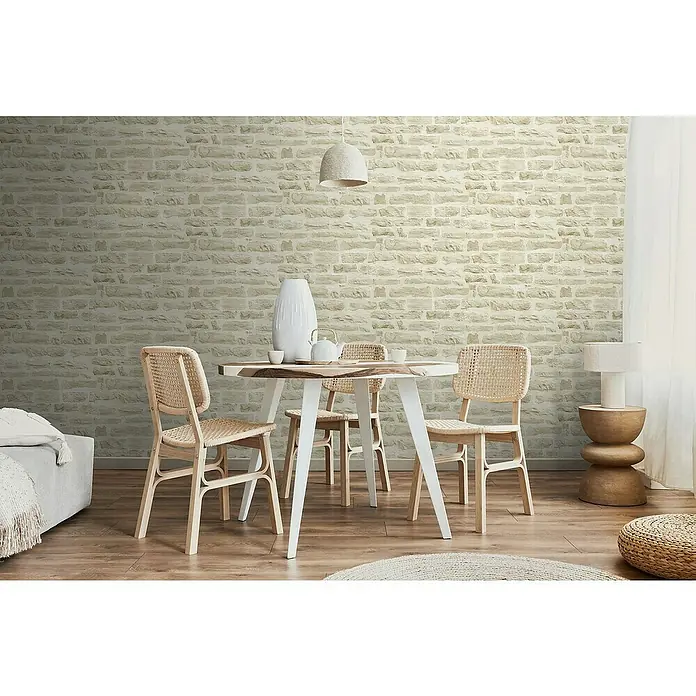 Tadessi Vliestapete M1-No.11382 - Grau, Floral, 10,05 x 0,53 m