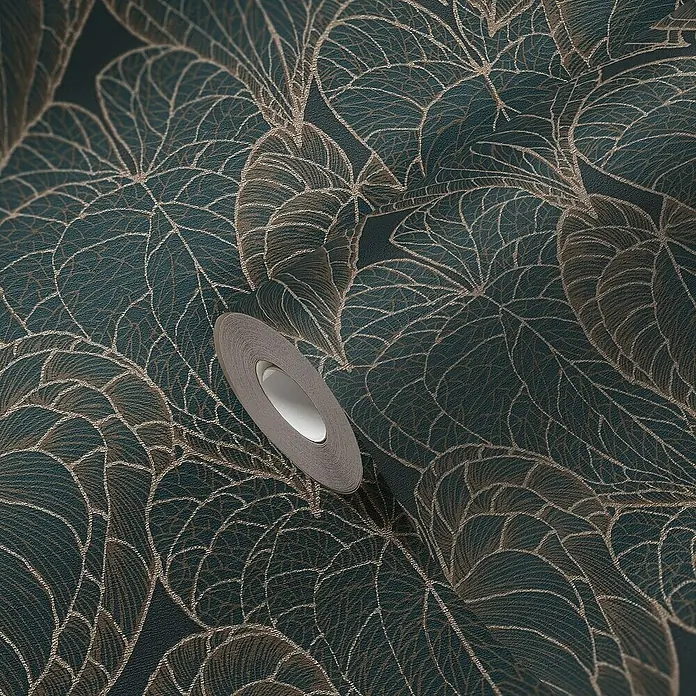 Tadessi Vliestapete M1-No.11939 - Grün, Floral, 10,05 x 0,53 m