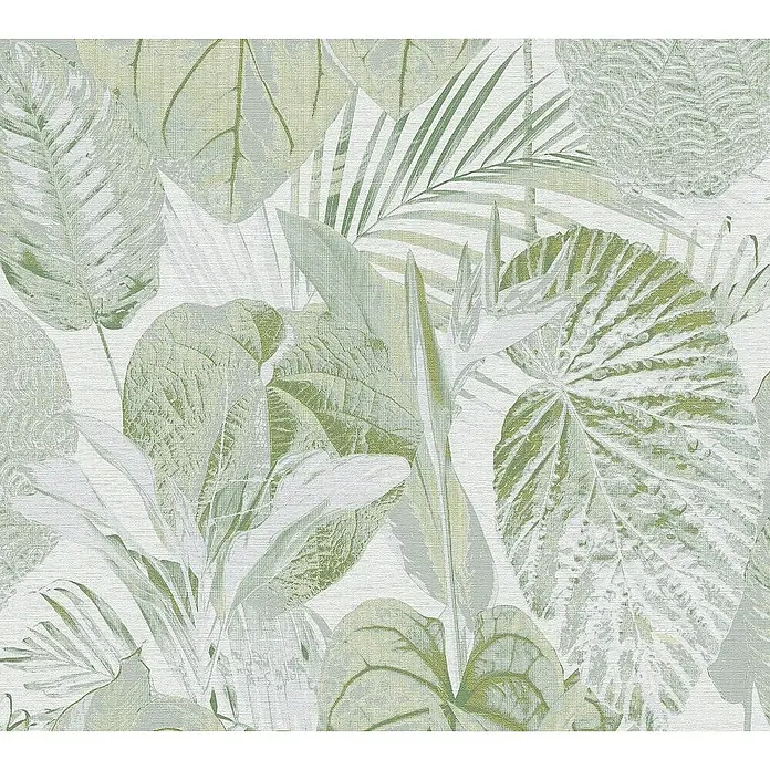 Tadessi Vliestapete M1-No.10996 - Weiß, Floral, 10,05 x 0,53 m