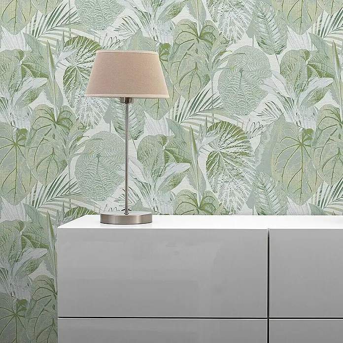 Tadessi Vliestapete M1-No.10996 - Weiß, Floral, 10,05 x 0,53 m