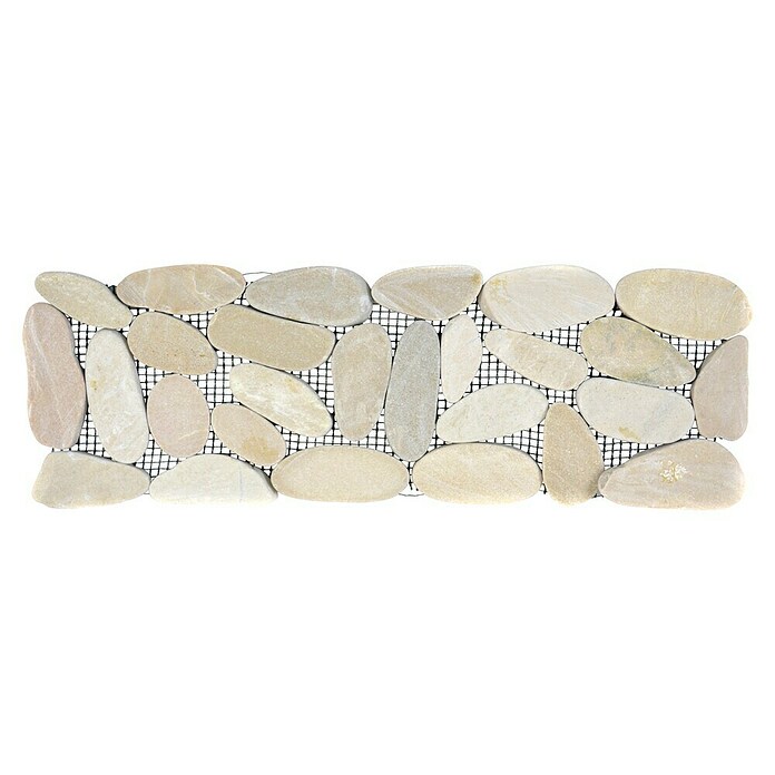 Bordura (10 x 30 cm, Bijelo, Mat)