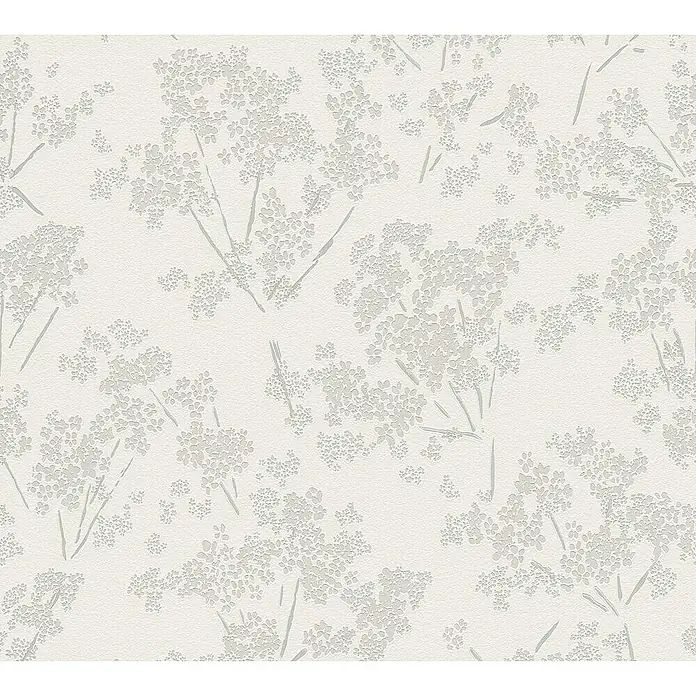 Tadessi Vliestapete M1-No.11081 - Grau, Floral, 10,05 x 0,53 m