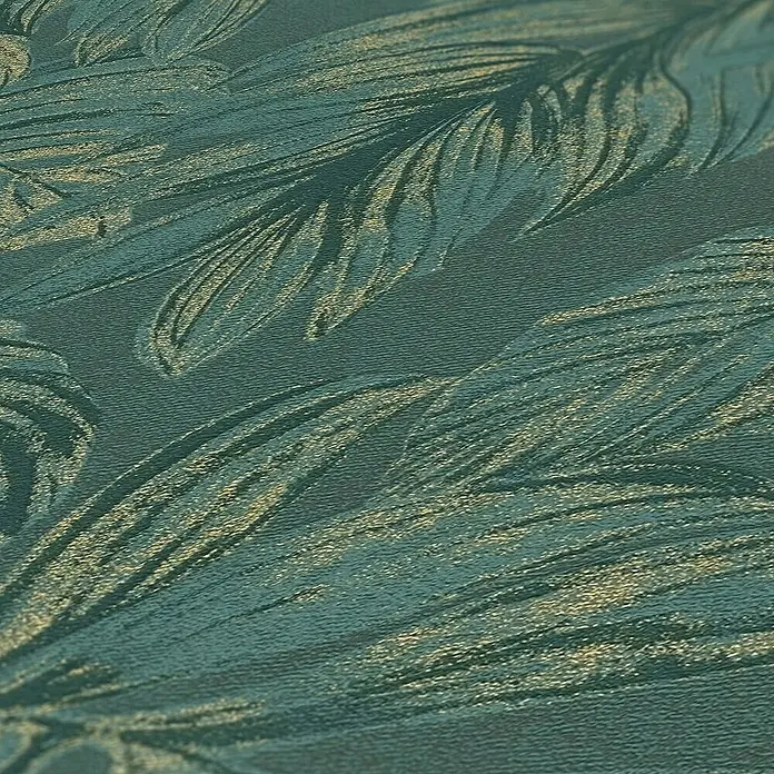 Tadessi Vliestapete M1-No.11053 - Grün, Floral, 10,05 x 0,53 m