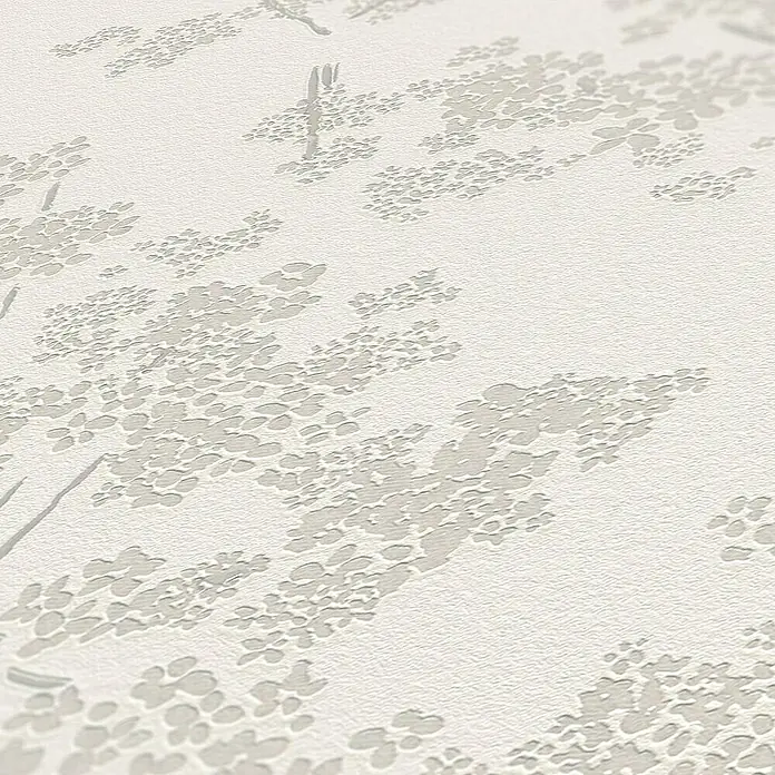Tadessi Vliestapete M1-No.11081 - Grau, Floral, 10,05 x 0,53 m