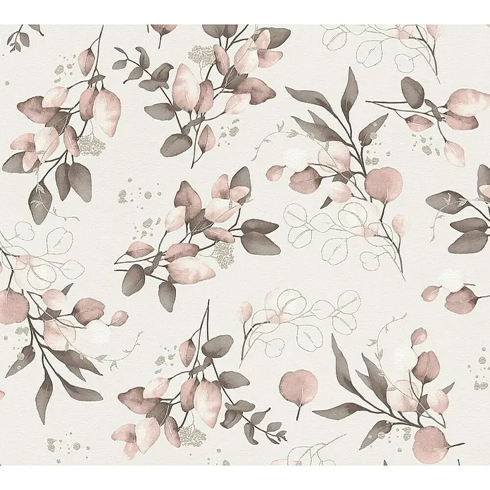 Tadessi Vliestapete M1-No.11239 - Rosa, Floral, 10,05 x 0,53 m