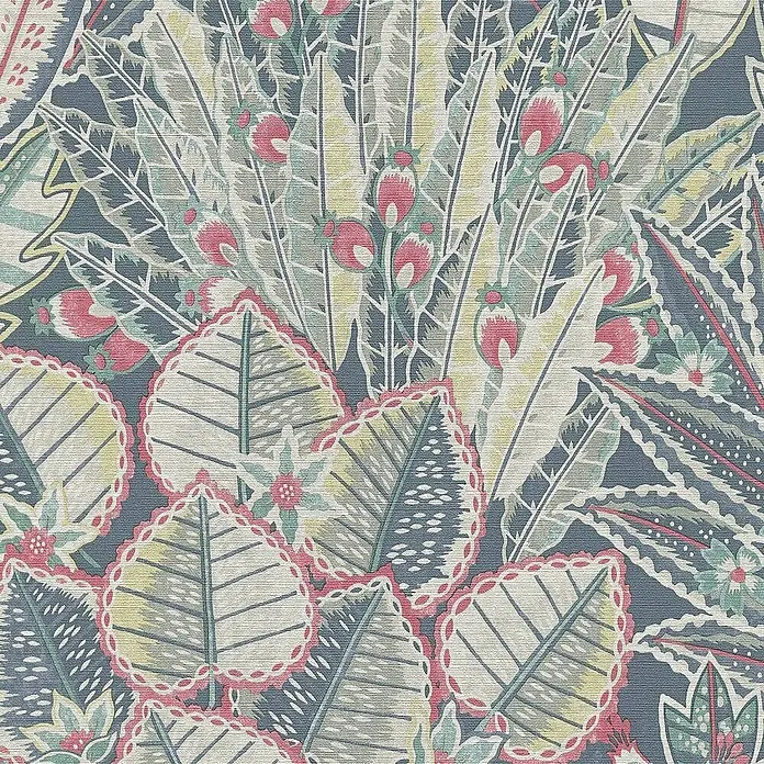 Tadessi Vliestapete M1-No.11154 - Blau, Floral, 10,05 x 0,53 m