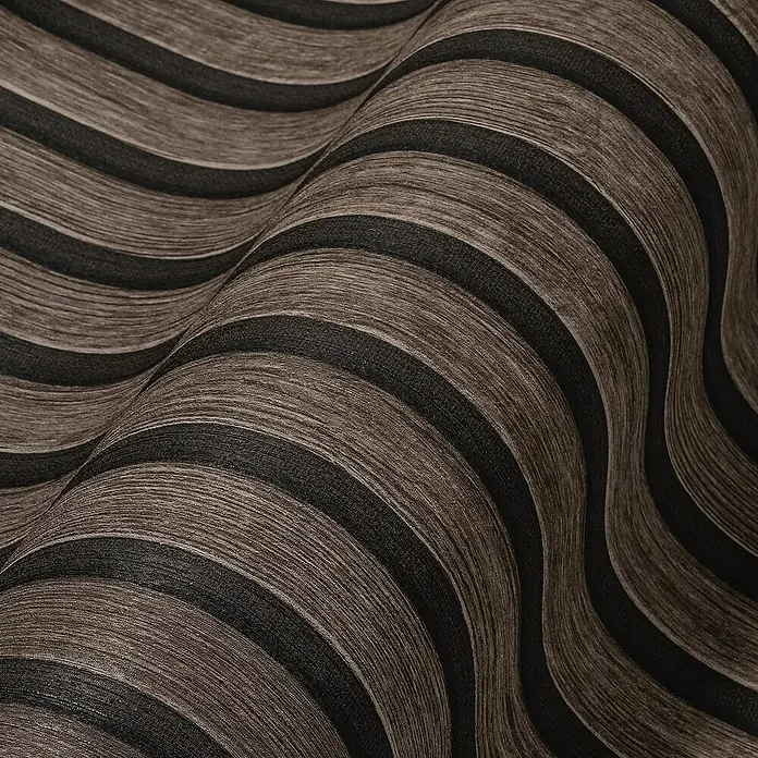 Tadessi Vliestapete M1-No.3914 - Schwarz, Holzoptik, 10,05 x 0,53 m
