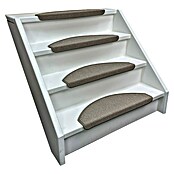 Stufenmatte Delta (15 Stk., 22 x 65 cm, 100 % Polypropylen, Beige) | BAUHAUS