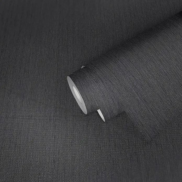Tadessi Vliestapete M1-No.11378 - Schwarz, Floral, 10,05 x 0,53 m
