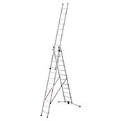 Hailo Mehrzweckleiter S100 ProfiLOT 3x12 (Anzahl Tritte: 36 Stk., Arbeitshöhe: 901 cm, Belastbarkeit: 150 kg, Aluminium) | BAUHAUS