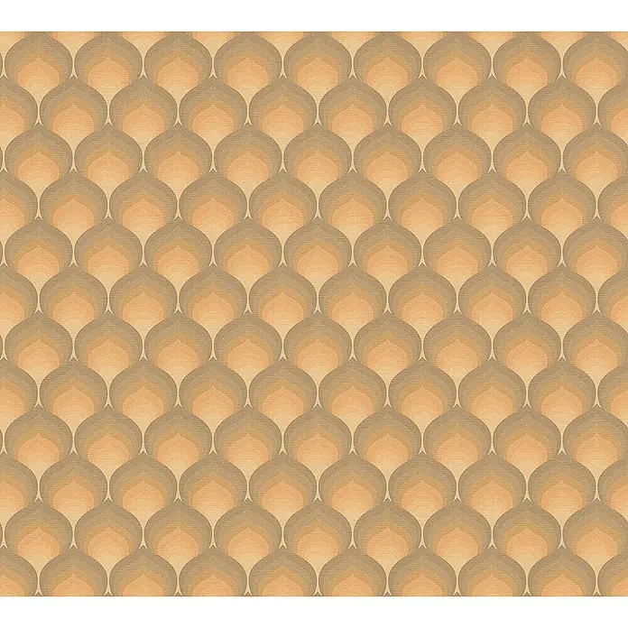 Tadessi Vliestapete M1-No.10941 - Gelb, Grafisch, 10,05 x 0,53 m