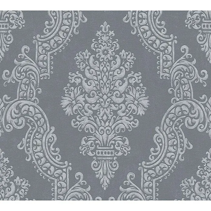 Tadessi Vliestapete M1-No.11229 - Anthrazit, Ornament, 10,05 x 0,53 m