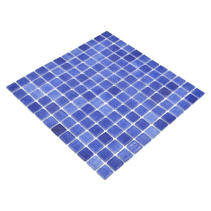 Mozaik pločica Eco Niebla VP508PAT  (31,6 x 31,6 cm, Mornaričko plave boje, Mat) | BAUHAUS