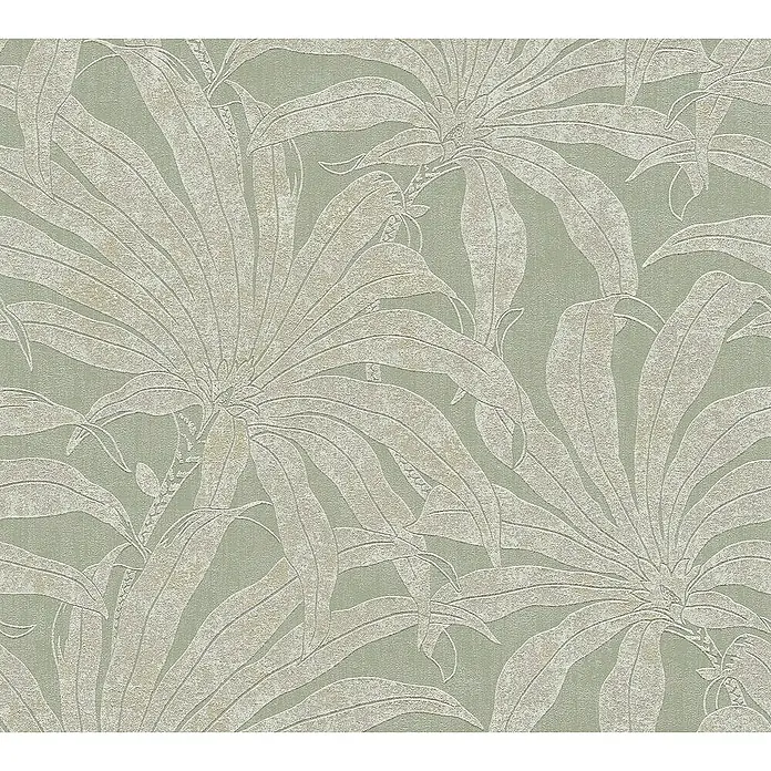 Tadessi Vliestapete M1-No.10999 - Grün, Floral, 10,05 x 0,53 m