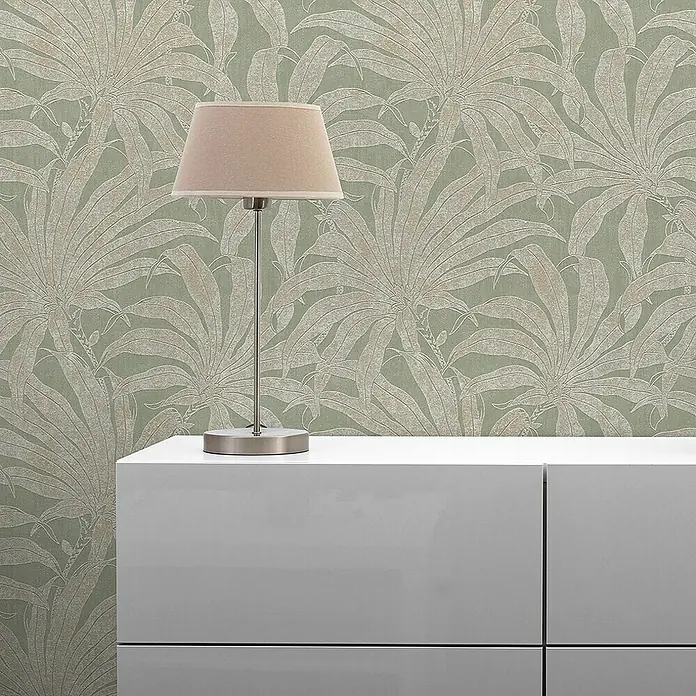 Tadessi Vliestapete M1-No.10999 - Grün, Floral, 10,05 x 0,53 m