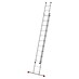 Hailo Schiebeleiter S80 ProfiStep duo 2x9 Sprossen 