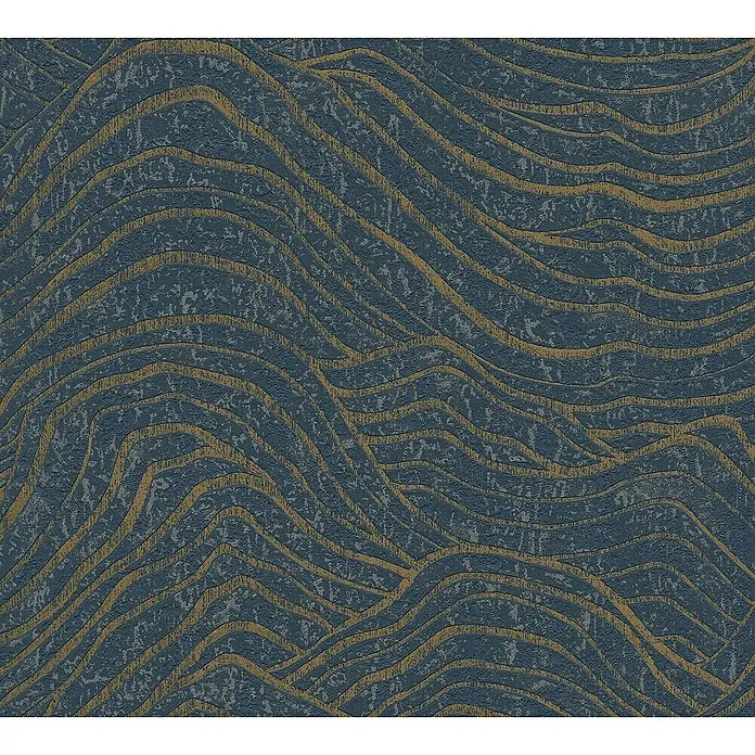 Tadessi Vliestapete M1-No.11030 - Blau, 3D-Optik, 10,05 x 0,53 m