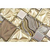 Mozaik pločica Crystal Mix XCM NIKO40  (30 x 30 cm, Bež-smeđe boje, Sjaj) | BAUHAUS