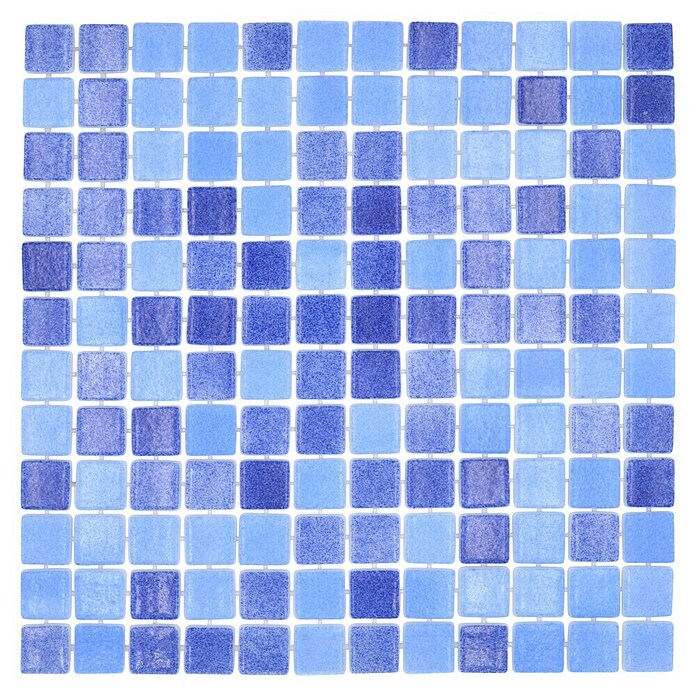 Mozaik pločica Eco Niebla Mix VP1158PAT  (31,6 x 31,6 cm, Mješovito plavo, Mat) | BAUHAUS