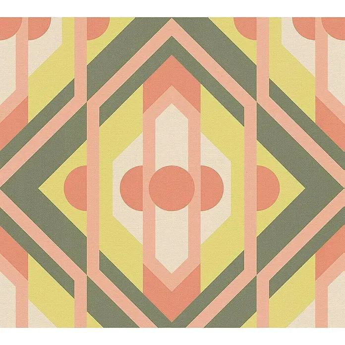 Tadessi Vliestapete M1-No.10905 - Orange, Grafisch, 10,05 x 0,53 m