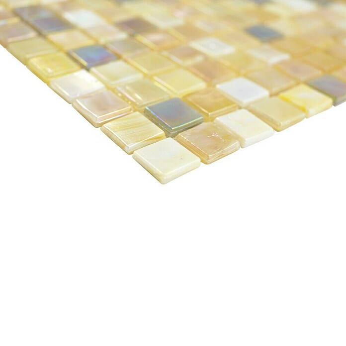 Mozaik pločica Quadrat Mix GM MRY 556  (31,7 x 31,7 cm, Pijesak, Sjaj) | BAUHAUS