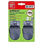 Trampa para ratas Supercat 2 pequeña (Trampa de resorte, Plástico)