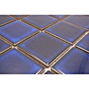 Mozaik pločica Quadrat Uni SD 651N  (30,4 x 30,4 cm, Kobaltno plave boje, Sjaj) | BAUHAUS