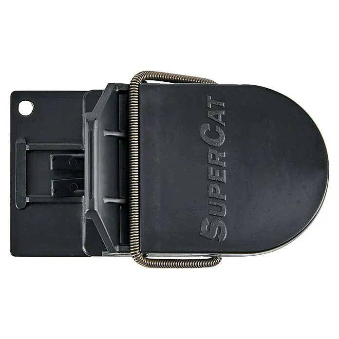 Swissinno Trampa para ratas Supercat 2 pequeña - Trampa de resorte, Plástico - Una trampa para ratones de plástico SuperCat con una barra fuerte, lista para usar para el control de plagas en casa.