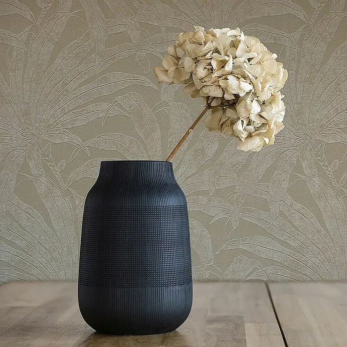 Tadessi Vliestapete M1-No.11001 - Grau, Floral, 10,05 x 0,53 m