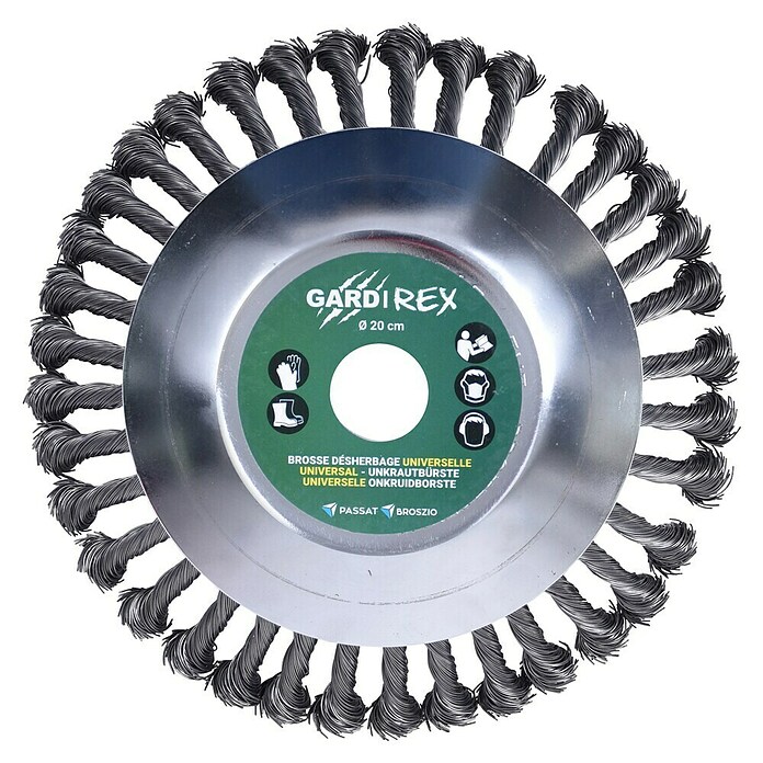 Cepillo de acero universal para desbrozadora (Diámetro: 20 cm) | BAUHAUS
