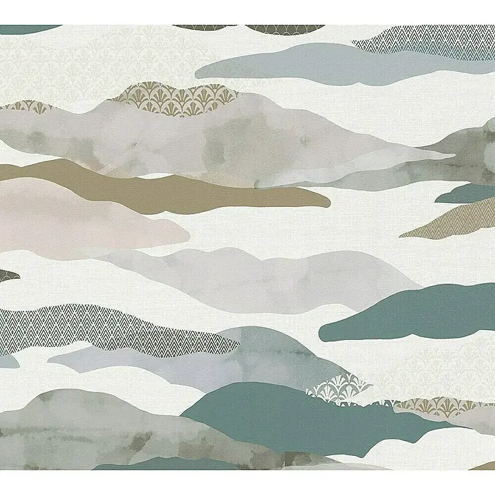 Tadessi Vliestapete M1-No.11296 - Grau, Grafisch, 10,05 x 0,53 m