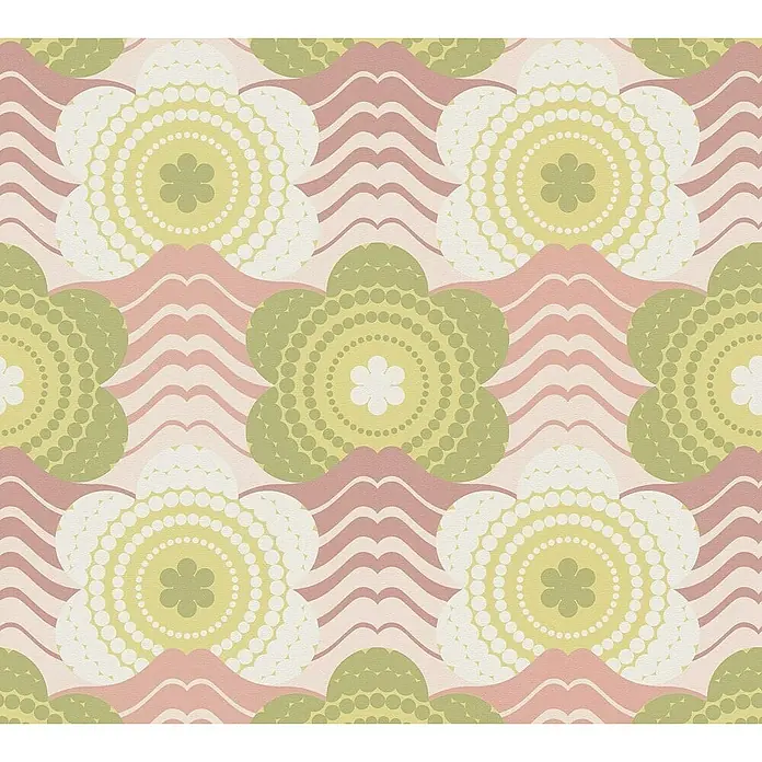 Tadessi Vliestapete M1-No.10943 - Rosa, Floral, 10,05 x 0,53 m