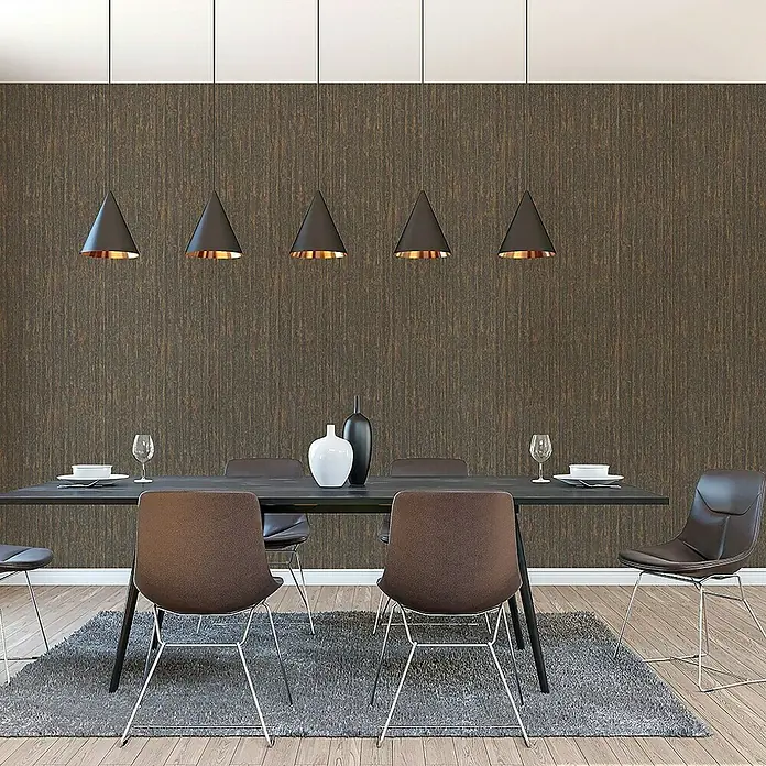 Tadessi Vliestapete M1-No.11102 - Schwarz, Holzoptik, 10,05 x 0,53 m