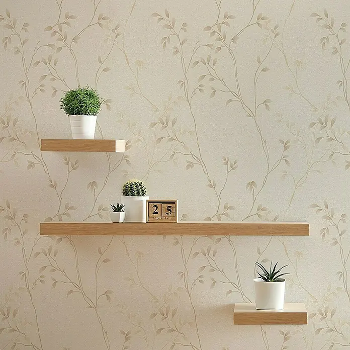 Tadessi Vliestapete M1-No.11235 - Beige, Floral, 10,05 x 0,53 m