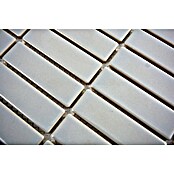 Mozaik pločica Stäbchen Uni ST 330  (29,8 x 31,8 cm, Sive boje, Sjaj) | BAUHAUS