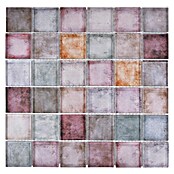 Mozaik pločica Quadrat Crystal SKY 123  (30 x 30 cm, Lila, Sjaj) | BAUHAUS