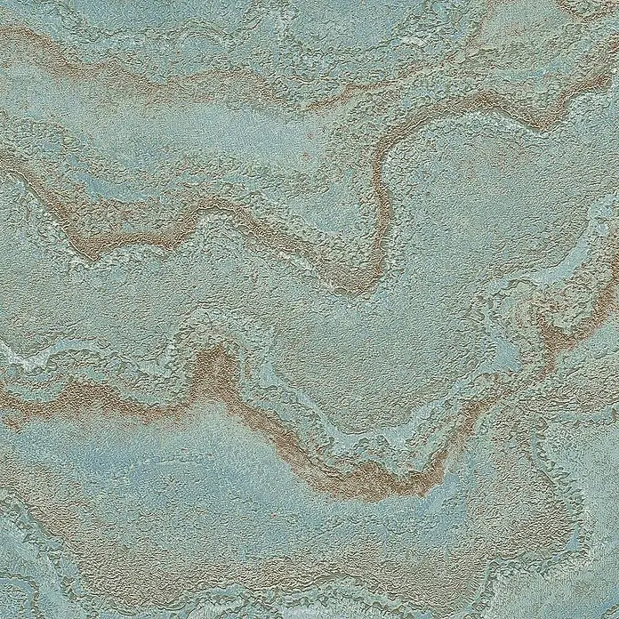 Tadessi Vliestapete M1-No.11186 - Grün, Steinoptik, 10,05 x 0,53 m