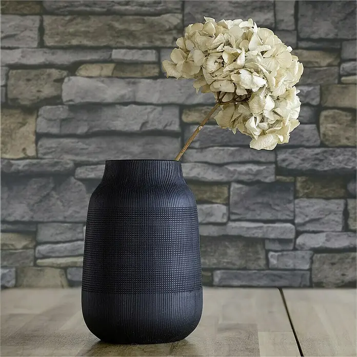 Tadessi Vliestapete M1-No.11553 - Grau, Floral, 10,05 x 0,53 m