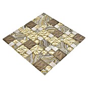 Mozaik pločica Crystal Mix XCM NIKO40  (30 x 30 cm, Bež-smeđe boje, Sjaj) | BAUHAUS