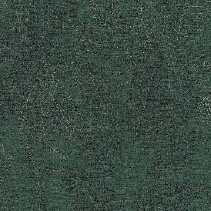 Tadessi Vliestapete M1-No.11159 - Schwarz, Floral, 10,05 x 0,53 m