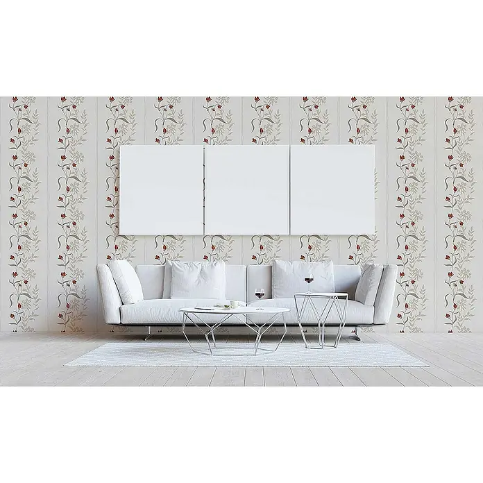 Tadessi Vliestapete M1-No.3821 - Beige, Floral, 10,05 x 0,53 m