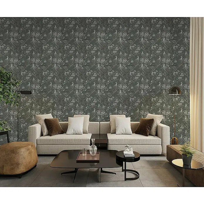 Tadessi Vliestapete M1-No.11815 - Grau, Steinoptik, 10,05 x 0,53 m