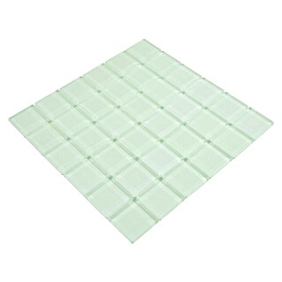Mozaik pločica Quadrat Crystal Light XCM 8SE29F (30 x 30 cm, Plave boje, Sjaj)